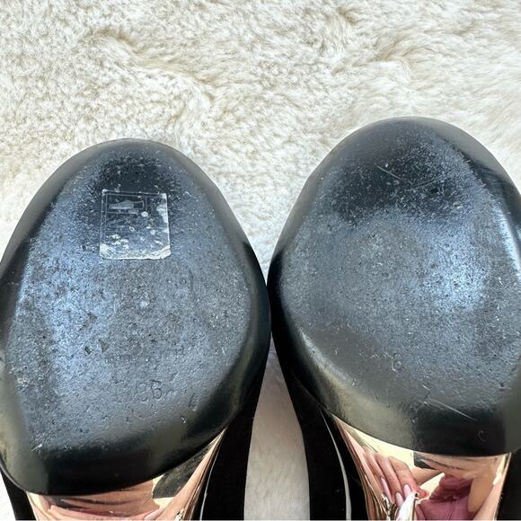 CHANEL women high heels with metal heel size 36 EU Authentic Retail 1450$ - Picture 5 of 9